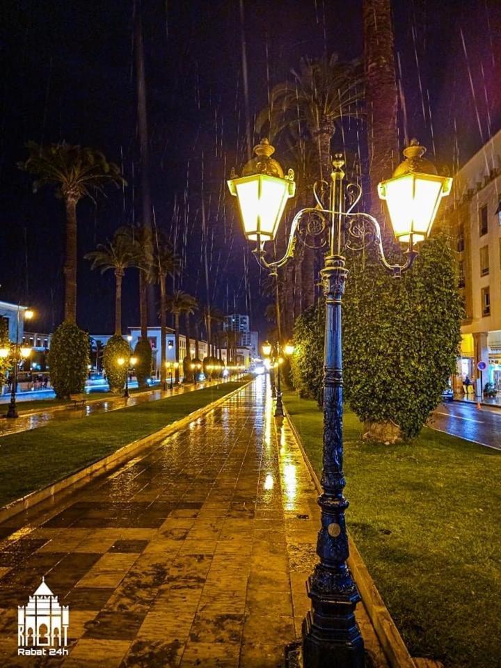 Rabat, Hassan Downtown: Tramway, Sunshine, Privacy Appartement Buitenkant foto